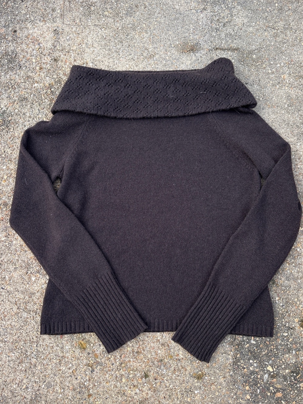 LOFT Wool blend Women’s off the shoulder Sweater